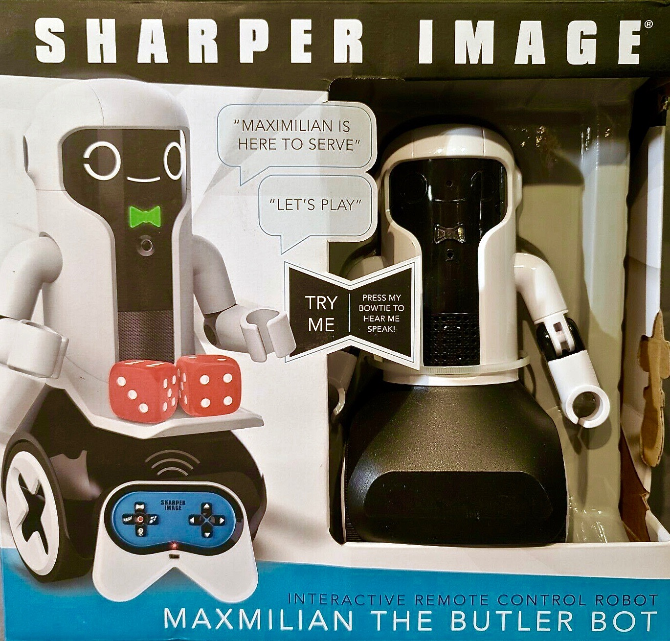 Sharper image rc maximilian the 2024 butler bot